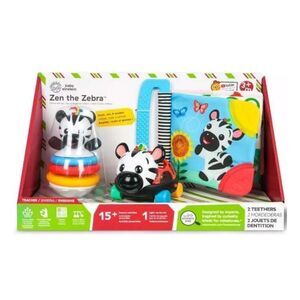 New Baby Einstein Zen the Zebra 3-Piece Gift Set